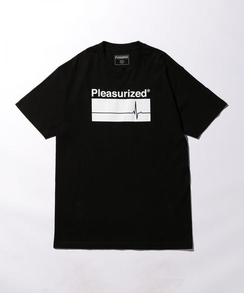 PLEASURES(プレジャー)の「<PLEASURES> PLEASURIZED T/Tシャツ(Tシャツ/カットソー・メンズ・ブラック・MEDIUM/LARGE)」の1枚目の写真