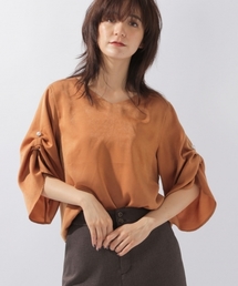 laboratory work | パールピンアレンジ袖ブラウス(シャツ/ブラウス)