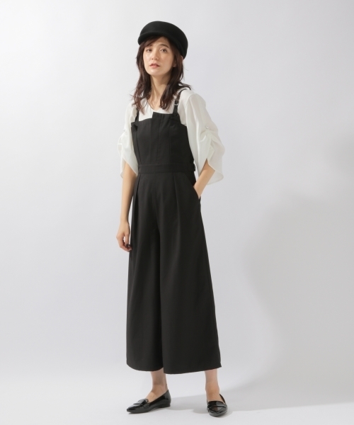 laboratory work(ラボラトリーワーク)の「パールピンアレンジ袖ブラウス(シャツ/ブラウス・レディース・ホワイト/ブラック/キャメル・MEDIUM)」の4枚目の写真