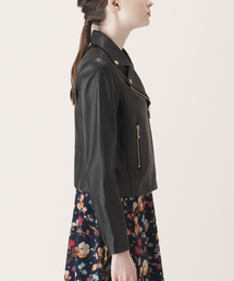 BLUE LABEL CRESTBRIDGE レザージャケット 38 BLUE LABEL CRESTBRIDGE本革レザージャケット38