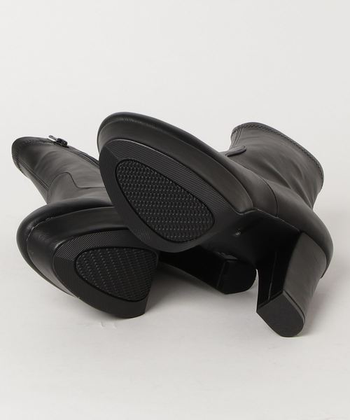 R&E（アールアンドイー）の「【R&E】ストーム付きストレッチショートブーツ（ブーツ・レディース・ブラック/ブラック系その他・LL/M/L/S）」の5枚目の写真