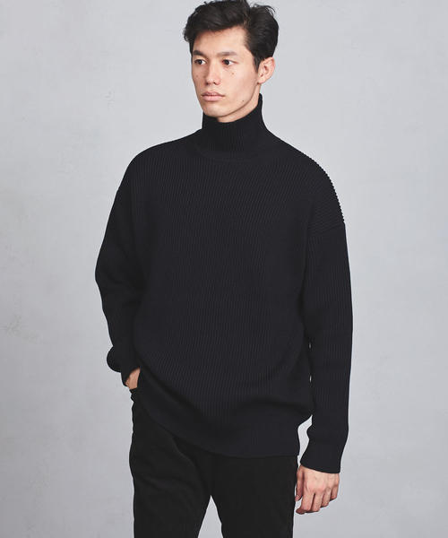 AURALEE（オーラリー）の「＜AURALEE（オーラリー）＞ AZE KNIT TTL（ニット/セーター・メンズ・ダークブラウン/ブラック・5/3/4）」の2枚目の写真