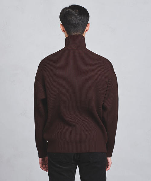 AURALEE（オーラリー）の「＜AURALEE（オーラリー）＞ AZE KNIT TTL（ニット/セーター・メンズ・ダークブラウン/ブラック・5/3/4）」の6枚目の写真
