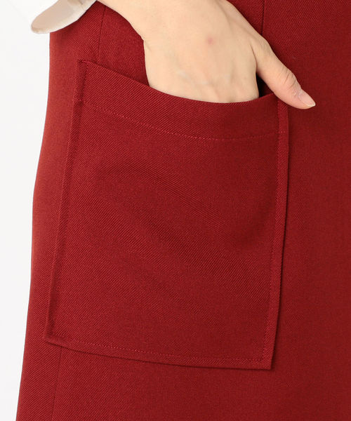 Khaju(カージュ)の「Khaju:サイドベルトタイトスカート(スカート・レディース・ベージュ/ワインレッド・ONE SIZE)」の13枚目の写真