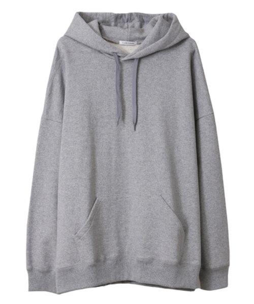 CLANE（クラネ）の「HEAVY WEIGHT SWEAT PARKA（パーカー・メンズ・ブラック/グレー・1/2）」の2枚目の写真