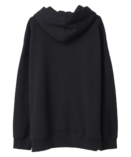 CLANE（クラネ）の「HEAVY WEIGHT SWEAT PARKA（パーカー・メンズ・ブラック/グレー・1/2）」の5枚目の写真