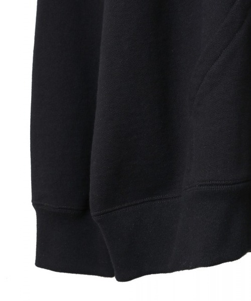 CLANE（クラネ）の「HEAVY WEIGHT SWEAT PARKA（パーカー・メンズ・ブラック/グレー・1/2）」の3枚目の写真