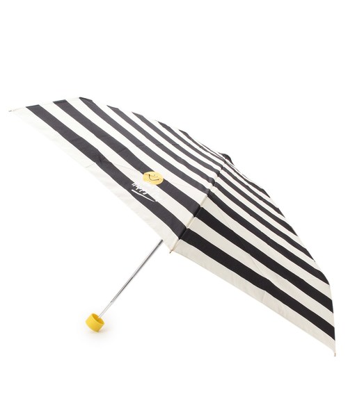 セール 折りたたみ傘 スマイリー折り畳み傘 折りたたみ傘 Pink Latte ピンクラテ のファッション