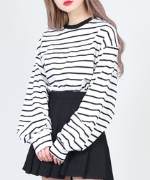 DING | DING/ボーダーロンT(Tシャツ/カットソー)