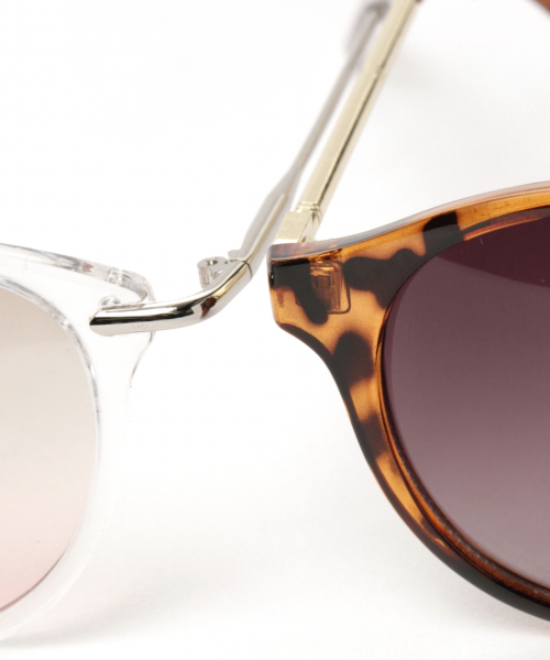 GLOBAL WORK(グローバルワーク)の「UVケア EYE WEAR S/821262(サングラス・レディース・ホワイト/ブラック/ダークブラウン/ブラウン系その他・FREE)」の12枚目の写真