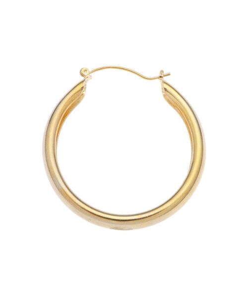 EMODA（エモダ）の「PLUMPフープピアス（ピアス（両耳用）・レディース・シルバー/ゴールド・FREE）」の5枚目の写真