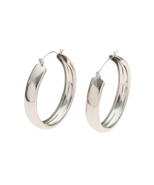 EMODA（エモダ）の「PLUMPフープピアス（ピアス（両耳用）・レディース・シルバー/ゴールド・FREE）」の8枚目の写真