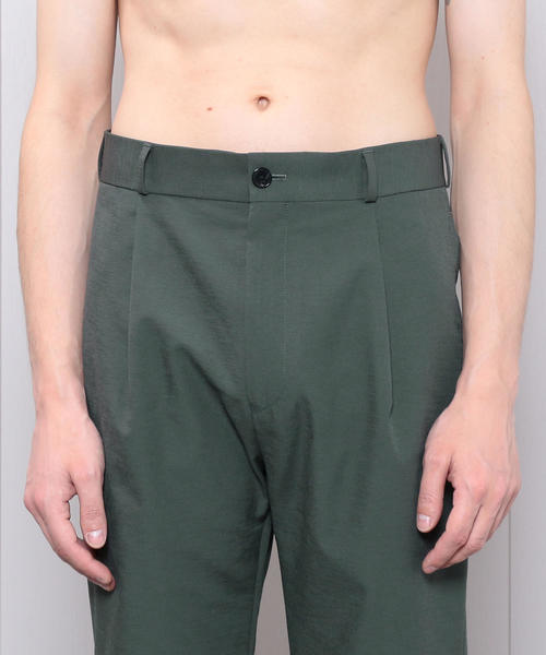 H BEAUTY&YOUTH エイチ ビューティーアンドユース AIR DRAPE 1P TAPERED PANTS エアードレープ1プリーツテーパードパンツ 1214-177-7428 S ダークグリーン スラックス ボトムス【中古】【H BEAUTY&YOUTH】 楽天市場】H BEAUTY&YOUTH エイチ ビューティーアンドユース AIR DRAPE