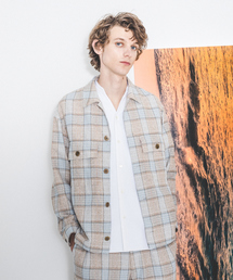 ABAHOUSE | ブークレーグレンチェックシャツブルゾン(シャツ/ブラウス)