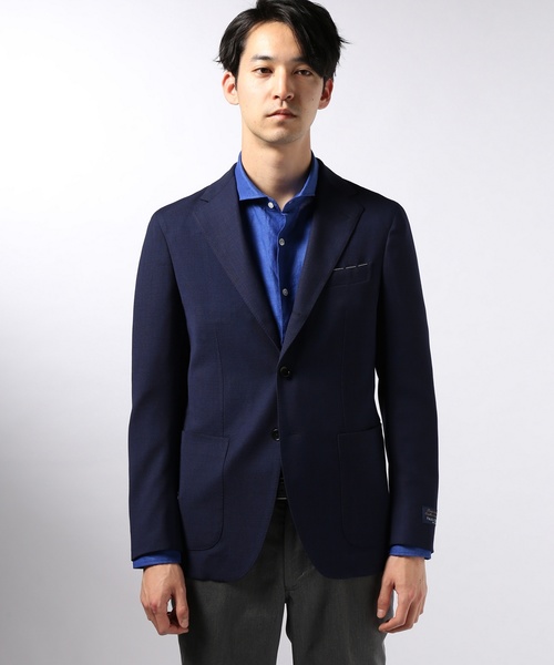 EDIFICE（エディフィス）の「バスケットストレッチジャケット（テーラードジャケット・メンズ・ネイビー/ダークブルー・50/46）」の21枚目の写真
