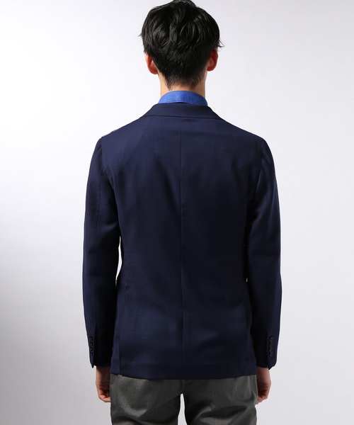 EDIFICE（エディフィス）の「バスケットストレッチジャケット（テーラードジャケット・メンズ・ネイビー/ダークブルー・50/46）」の19枚目の写真