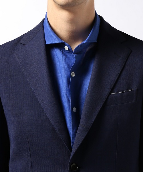 EDIFICE（エディフィス）の「バスケットストレッチジャケット（テーラードジャケット・メンズ・ネイビー/ダークブルー・50/46）」の18枚目の写真