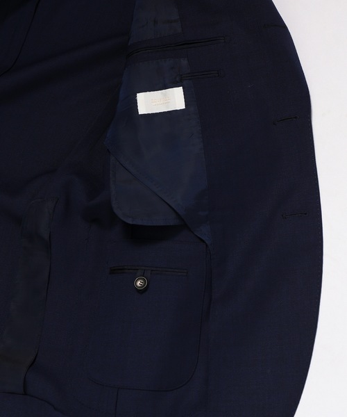 EDIFICE（エディフィス）の「バスケットストレッチジャケット（テーラードジャケット・メンズ・ネイビー/ダークブルー・50/46）」の9枚目の写真