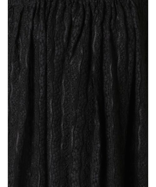 dazzlin（ダズリン）の「レースオープンショルダーワンピース（ワンピース・レディース・ベージュ/オフホワイト/ブラック・FREE）」の6枚目の写真