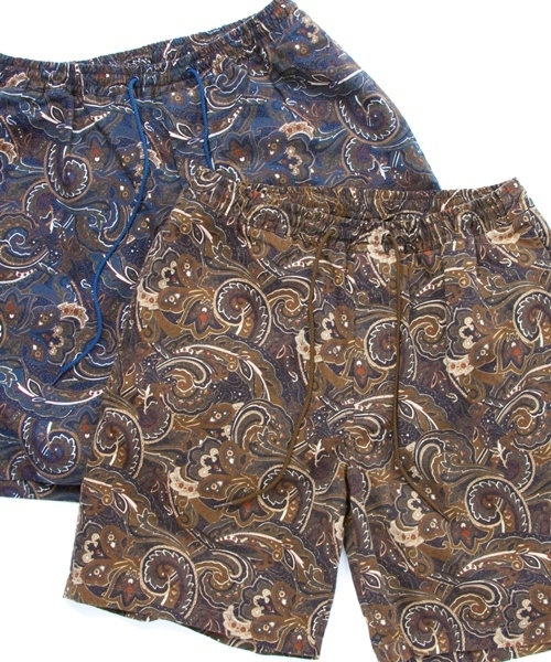 MONKEY TIME（モンキータイム）の「MT ダーク/ペイズリープリント イージーショーツ ◆（その他パンツ・メンズ・その他1/その他2・LARGE/SMALL/MEDIUM）」の10枚目の写真