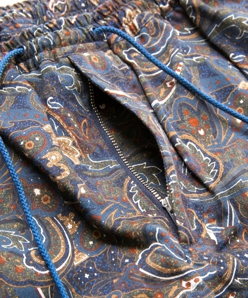 MONKEY TIME（モンキータイム）の「MT ダーク/ペイズリープリント イージーショーツ ◆（その他パンツ・メンズ・その他1/その他2・LARGE/SMALL/MEDIUM）」の9枚目の写真