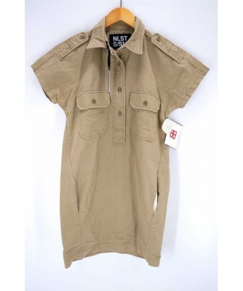 ブランド古着 プルオーバーミリタリーシャツワンピース ワンピース Nlst エヌリスト のファッション通販 Zozoused