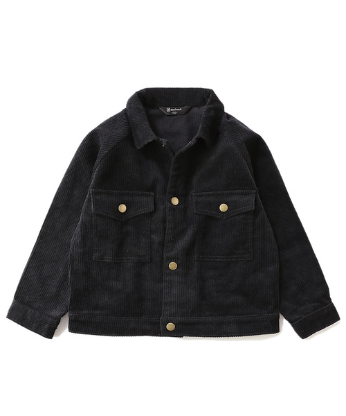 devirock（デビロック）の「ビッグシルエットコーデュロイジャケット（その他アウター・キッズ・カーキ/パープル系その他/モカ/ベージュ/ブラック・160cm/150cm/130cm/140cm/120cm/100cm/110cm）」の12枚目の写真