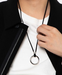 WEGO | WEGO/レザーポイントリングネックレス(ネックレス)