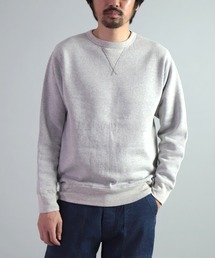 [OMNIGOD mens / オムニゴッド]　杢裏糸　クルーネックチューブトレーナー