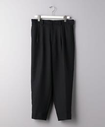 EN ROUTE | ＜EN ROUTE（アンルート）＞ ポリエステル ツイル パイピング 2プリーツ(その他パンツ)