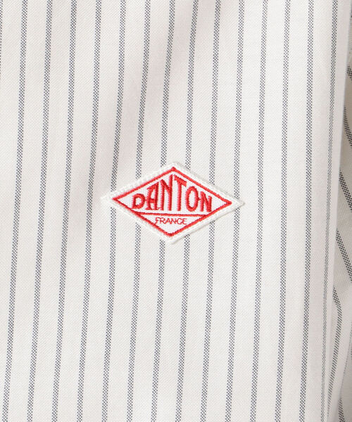 DANTON(ダントン)の「【DANTON/ダントン】バンドカラーストライプシャツ #JD-3607 TRD(シャツ/ブラウス・メンズ・ブルー系その他2/グレー系その他・44/40/38/42)」の12枚目の写真