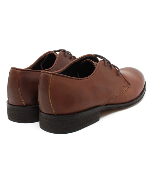 NANO universe（ナノユニバース）の「：レザープレーントゥシューズ（ドレスシューズ・メンズ・キャメル/ブラウン/ブラック・41/43/42/40）」の6枚目の写真