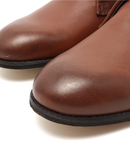 NANO universe（ナノユニバース）の「：レザープレーントゥシューズ（ドレスシューズ・メンズ・キャメル/ブラウン/ブラック・41/43/42/40）」の7枚目の写真