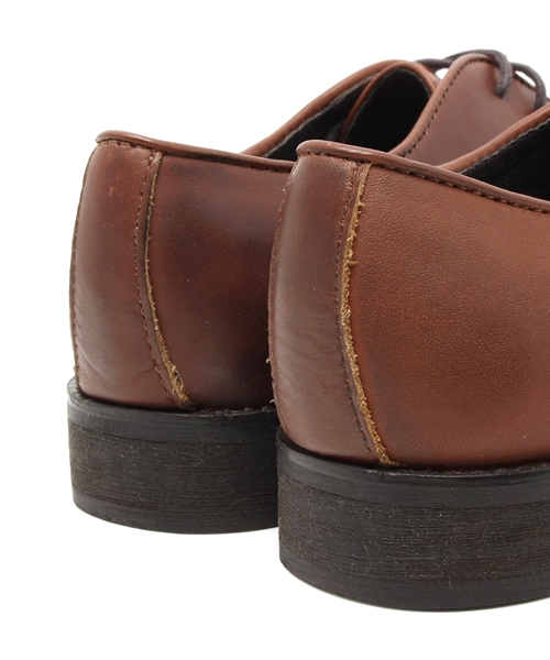 NANO universe（ナノユニバース）の「：レザープレーントゥシューズ（ドレスシューズ・メンズ・キャメル/ブラウン/ブラック・41/43/42/40）」の8枚目の写真