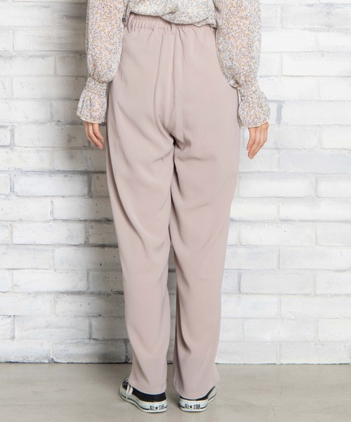 WEGO（ウィゴー）の「WEGO/セットアップワイドペグパンツ（スラックス・レディース・グレー系その他/ナチュラル・FREE）」の15枚目の写真