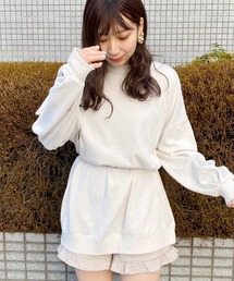 スウェットミニワンピース【ZOZOTOWN限定アイテム】