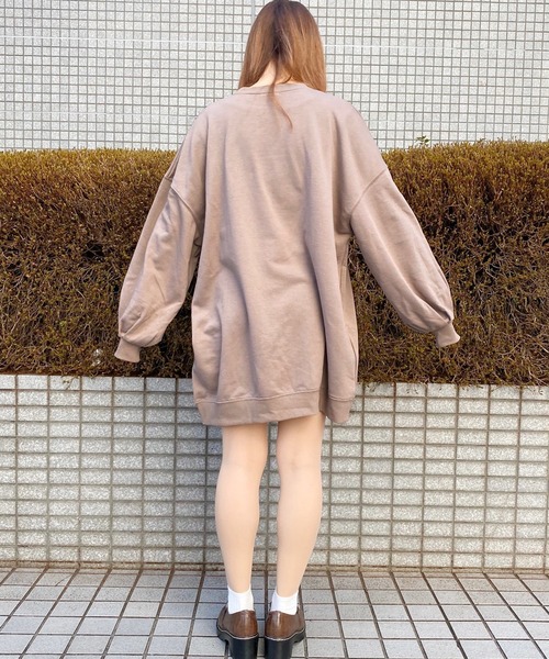apres jour(アプレジュール)の「スウェットミニワンピース【ZOZOTOWN限定アイテム】(ワンピース・レディース・アイボリー/ミント/モカ/ライトベージュ・フリー)」の5枚目の写真