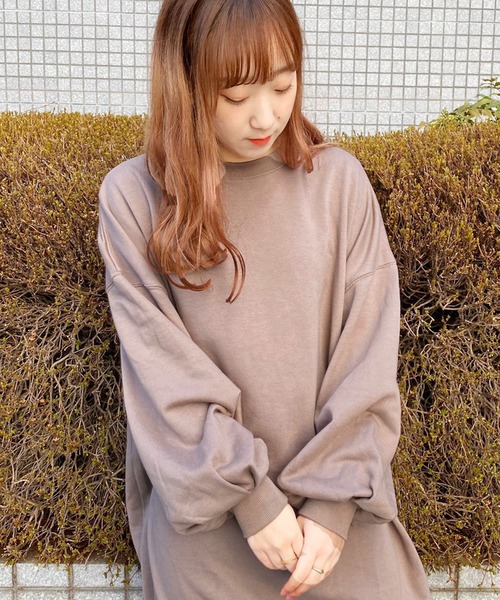 apres jour(アプレジュール)の「スウェットミニワンピース【ZOZOTOWN限定アイテム】(ワンピース・レディース・アイボリー/ミント/モカ/ライトベージュ・フリー)」の20枚目の写真