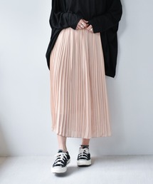 muure | ＊裏地付き＊ミディ丈プリーツスカート(スカート)