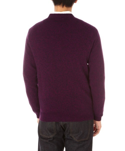 SUNSPEL(サンスペル)の「SUNSPEL / MEN’S?LAMBSWOOL(ニット/セーター・メンズ・ライトブルー/ブラウン/ワインレッド・MEDIUM/LARGE)」の12枚目の写真