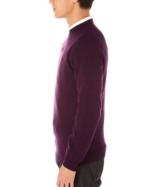 SUNSPEL(サンスペル)の「SUNSPEL / MEN’S?LAMBSWOOL(ニット/セーター・メンズ・ライトブルー/ブラウン/ワインレッド・MEDIUM/LARGE)」の13枚目の写真