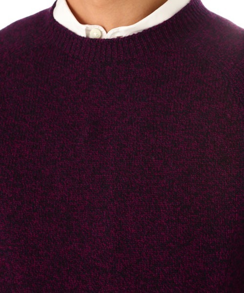 SUNSPEL(サンスペル)の「SUNSPEL / MEN’S?LAMBSWOOL(ニット/セーター・メンズ・ライトブルー/ブラウン/ワインレッド・MEDIUM/LARGE)」の14枚目の写真