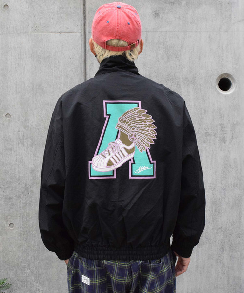 ALDIES（アールディーズ）の「Uncle Force Jacket / アンクルフォースジャケット（ブルゾン・メンズ・オリーブ/バーガンディー/ブラック・SMALL/MEDIUM/LARGE）」の2枚目の写真