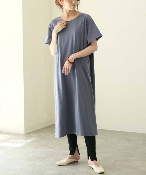 cheriella(シェリエラ)の「入荷なし【cheriella】前後2wayチュニック レギンスセットアップ(ワンピース・レディース・チャコールグレー/カーキ/ダークブルー・M)」の13枚目の写真