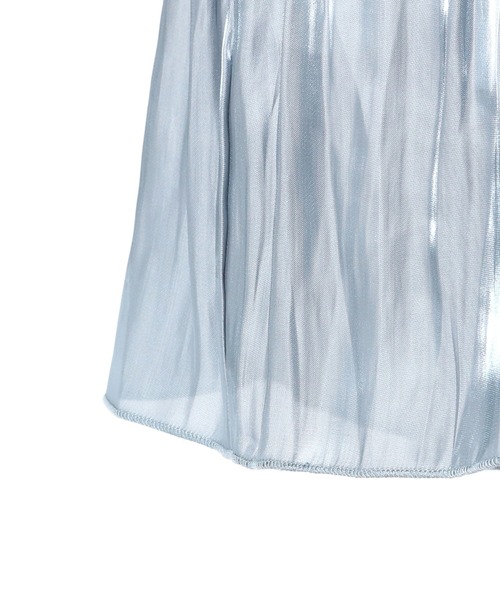 LOUNGEDRESS(ラウンジドレス)の「ラスターティアードスカート(スカート・レディース・ピンクベージュ/グレー・FREE)」の5枚目の写真