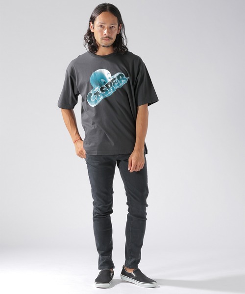 BAYFLOW（ベイフロー）の「【Gallery by BAYFLOW】MOVIE S/S TEE（Tシャツ/カットソー・メンズ・オフホワイト/ブルー/チャコール・MEDIUM/LARGE）」の14枚目の写真