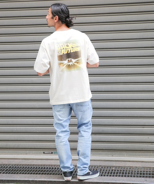 BAYFLOW（ベイフロー）の「【Gallery by BAYFLOW】MOVIE S/S TEE（Tシャツ/カットソー・メンズ・オフホワイト/ブルー/チャコール・MEDIUM/LARGE）」の9枚目の写真