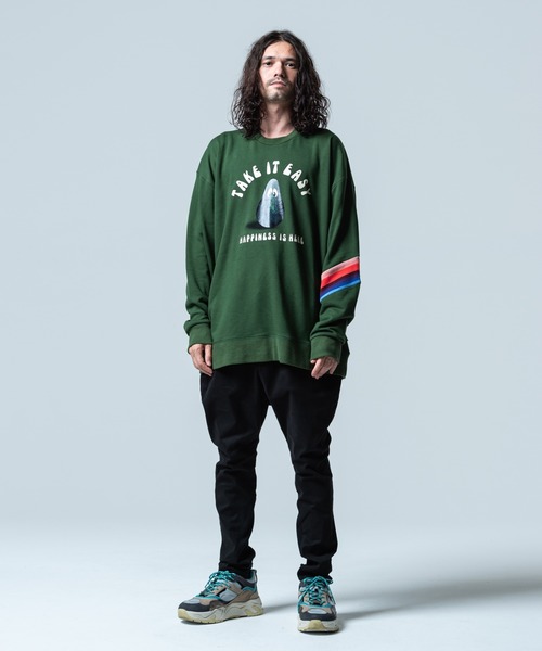 glamb ダメージスウェット Avocado sweat / アボカドスウェット（Tシャツ/カットソー