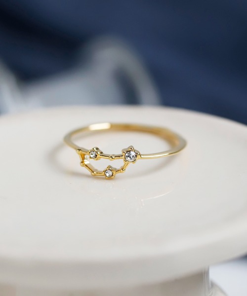 ANEMONE(アネモネ)の「ビジューが紡ぐ星座リング(リング・レディース・F/H/G/E/C/K/A/I/B/J/D/L・FREE)」の10枚目の写真