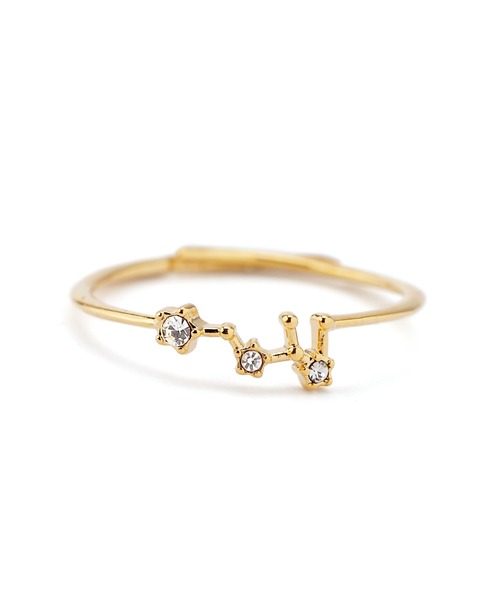 ANEMONE(アネモネ)の「ビジューが紡ぐ星座リング(リング・レディース・F/H/G/E/C/K/A/I/B/J/D/L・FREE)」の17枚目の写真